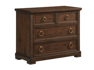 Lexington Cupertino Bachelors Chest - Elegant Storage Solution With 4 Soft Close Drawers For Modern Bedrooms Montecito  740-624