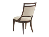 Lexington Driscoll Dining Chair - Elegant Transitional Design With Upholstered Comfort And Artisan Metal Base Montecito  740-880-01