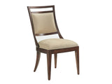 Lexington Driscoll Dining Chair - Elegant Transitional Design With Upholstered Comfort And Artisan Metal Base Montecito  740-880-01