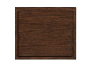 Lexington Alvarado Rectangular End Table - Elegant Walnut Design With Artisan Metal Base For Modern Interiors Montecito  740-950