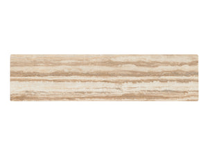 Lexington Menlo Park Console Table With Exotic Tiger Brown Travertine Top And Artisan Maritime Brass Base Montecito  740-967