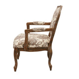 Madison Park Monroe Traditional Camel Back Exposed Wood Chair FPF18-0501 Multi