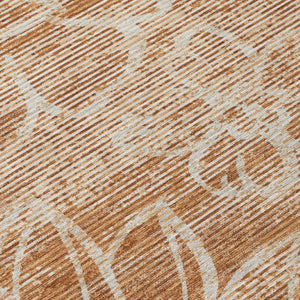 8x10 Floral Polyester Area Rug Stain Resistant for Indoor Outdoor Patios