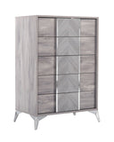 VIG Furniture Nova Domus Alexa Italian Modern Grey Chest VGACALEXA-CHEST