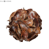 Silver Gilt Palm Petal Ball - Large 742002 Elk Home