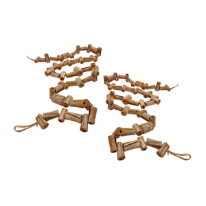 Coco Boat Spiral Garland - Set of 2 742024/S2 Elk Home