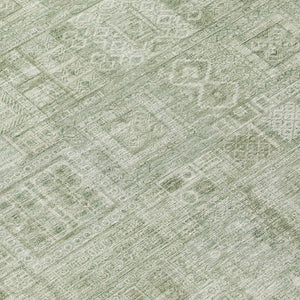 9x12 Oriental Pattern Polyester Area Rug Stain Resistant Indoor Outdoor Living