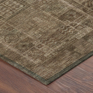 8x10 Oriental Polyester Area Rug Stain Resistant for Indoor Outdoor Living Spaces