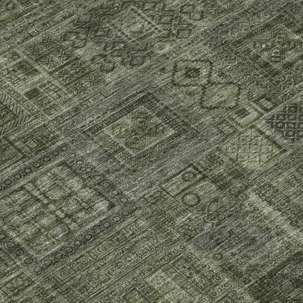 9 X 12 Oriental Polyester Area Rug Stain Resistant for Indoor Outdoor Living Spaces