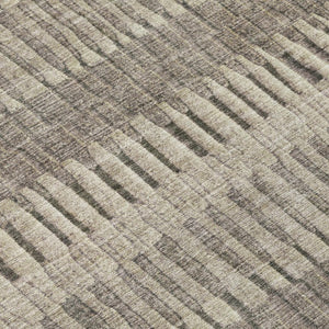 5x8 Washable Polyester Stripe Area Rug for Patio Porch or Living Room Use