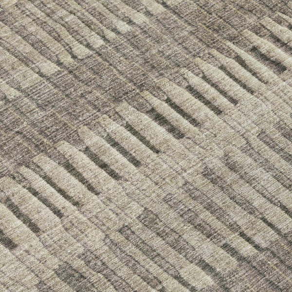 5x8 Washable Polyester Stripe Area Rug for Patio Porch or Living Room Use
