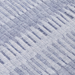 8 X 10 Striped Washable Polyester Area Rug for Indoor Outdoor Patio and Living Spaces