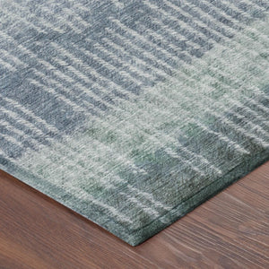 9x12 Abstract Polyester Area Rug Stain Resistant Washable for Indoor Outdoor Spaces
