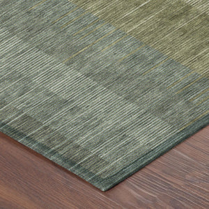 10 X 14 Striped Polyester Area Rug Washable Indoor Outdoor for Patio or Living Room