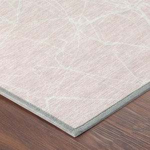8 X 10 Abstract Washable Polyester Area Rug for Patio Porch Living Room Decor