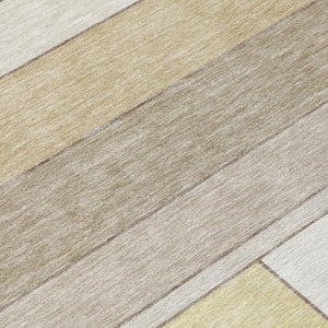 8 X 10 Geometric Polyester Area Rug Stain Resistant for Indoor Outdoor Living