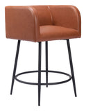 Horbat Counter Stool - Set of 2 Brown 109946 Zuo Modern