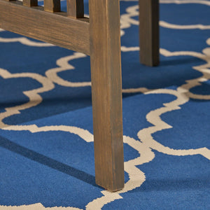 English Elm Christopher Knight Home® - CASA Acacia Dining Chair Set with Water-Resistant Cushions, Durable Solid Wood Patio Seating, Stylish Slat Design Grey+Cream 61720.00GCRM