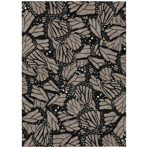 HomeRoots 8 X 10 Animal Print Polyester Area Rug Washable Stain Resistant Indoor Outdoor 743789