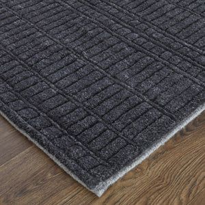 Hand Knotted Wool Area Rug Stain Resistant Artisan Woven for Living Room and Bedroom