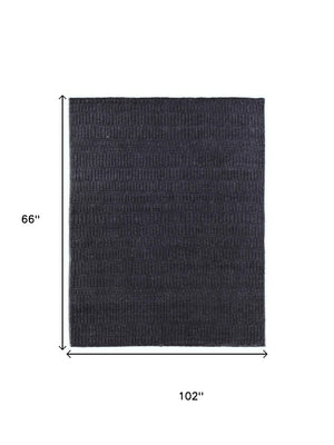 Hand Knotted Wool Area Rug Stain Resistant Artisan Woven for Living Room and Bedroom