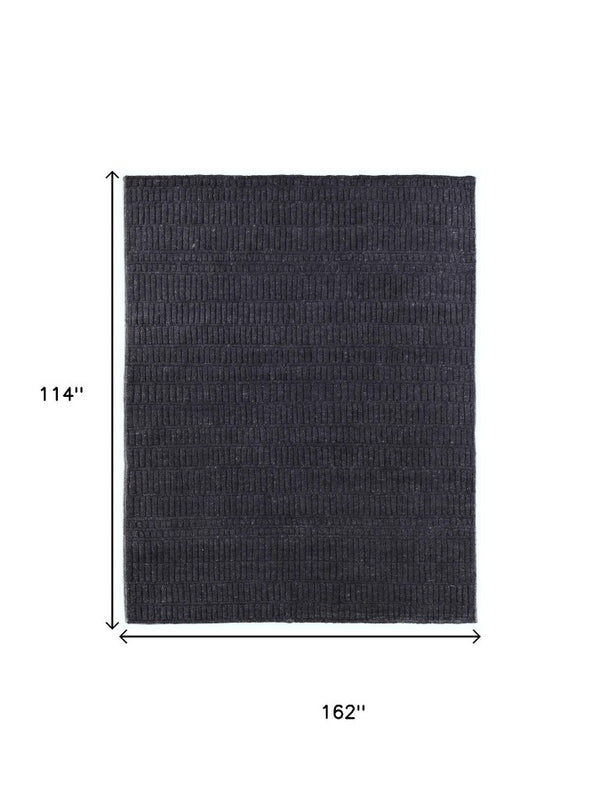 Hand Knotted Wool Area Rug Stain Resistant Artisan Woven for Living Room and Bedroom