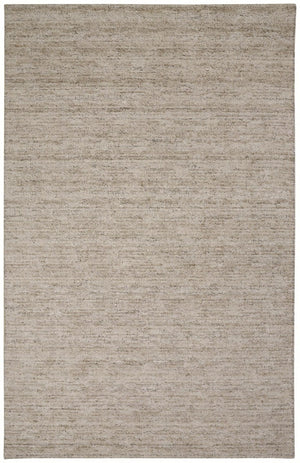 HomeRoots 9 X 12 Wool Blend Hand Woven Area Rug Artisan Crafted Taupe Brown Living Room 743935