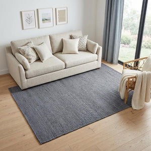 5 X 8 Hand Woven Jute Area Rug Artisan Crafted Casual Accent for Living Room