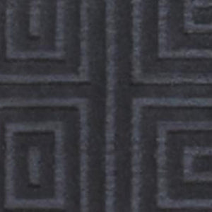 2x3 Hand Knotted Wool Geometric Area Rug in Gray Stain Resistant Artisan Accent