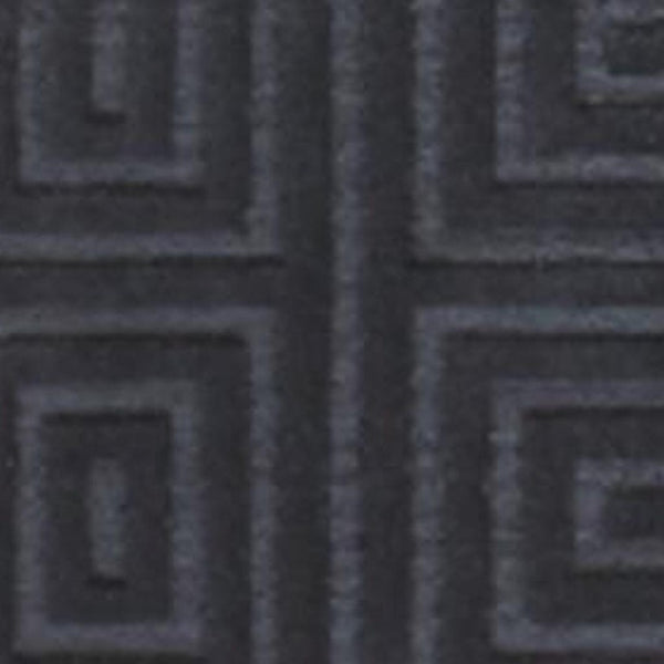2x3 Hand Knotted Wool Geometric Area Rug in Gray Stain Resistant Artisan Accent
