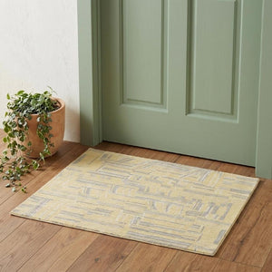 2 X 3 Hand Knotted Wool Abstract Area Rug Stain Resistant Artisan Accent