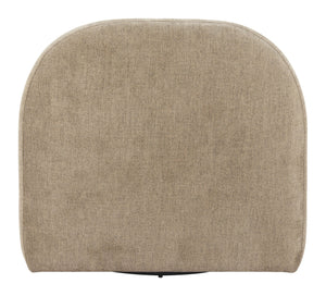 Zuo Modern Kakao Swivel Chair In Olive Brown - Stylish Modern Design With Durable Performance For Hospitality Spaces Brown 100% Polyester,Mdf,Steel 110707-zuo-modern