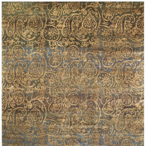 4 X 6 Hand Knotted Wool Paisley Area Rug Stain Resistant Artisan Crafted Accent