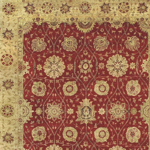 4x6 Hand Knotted Wool Oriental Rug Stain Resistant Artisan Crafted Accent