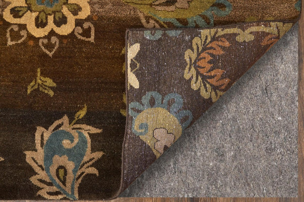 4x6 Hand Knotted Wool Floral Area Rug Stain Resistant Artisan Crafted Traditional