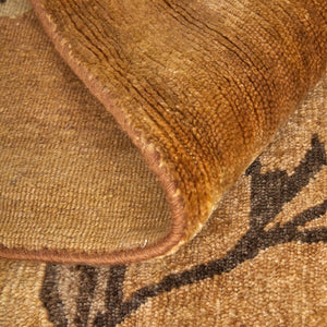 5x8 Hand Knotted Wool Area Rug Floral Artisan Weave Stain Resistant Living Room