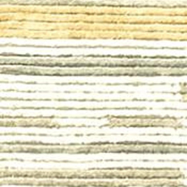 5 X 8 Hand Knotted Wool Blend Area Rug Ivory Striped Artisan Woven Accent