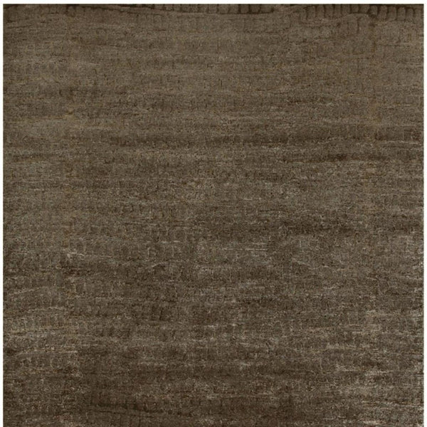 5x8 Hand Knotted Wool Blend Area Rug Abstract Artisan Design for Living Room