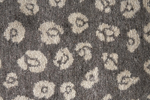 5x8 Hand Knotted Wool Area Rug Lodge Animal Print Stain Resistant Artisan