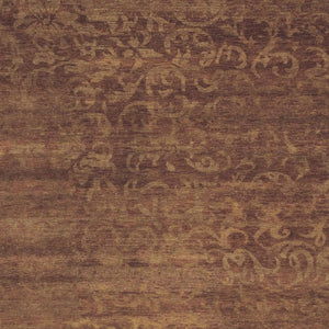 8x10 Hand Knotted Wool Floral Area Rug Artisan Crafted Stain Resistant Accent