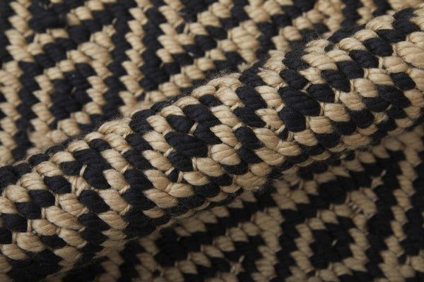 8x11 Hand Woven Geometric Area Rug Stain Resistant Polyester for Living Rooms