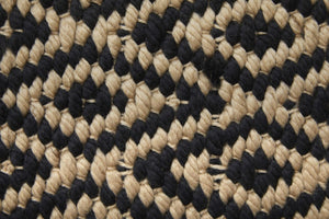 8x11 Hand Woven Geometric Area Rug Stain Resistant Polyester for Living Rooms