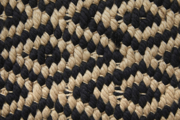 8x11 Hand Woven Geometric Area Rug Stain Resistant Polyester for Living Rooms