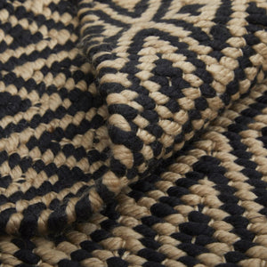 8x11 Hand Woven Geometric Area Rug Stain Resistant Polyester for Living Rooms