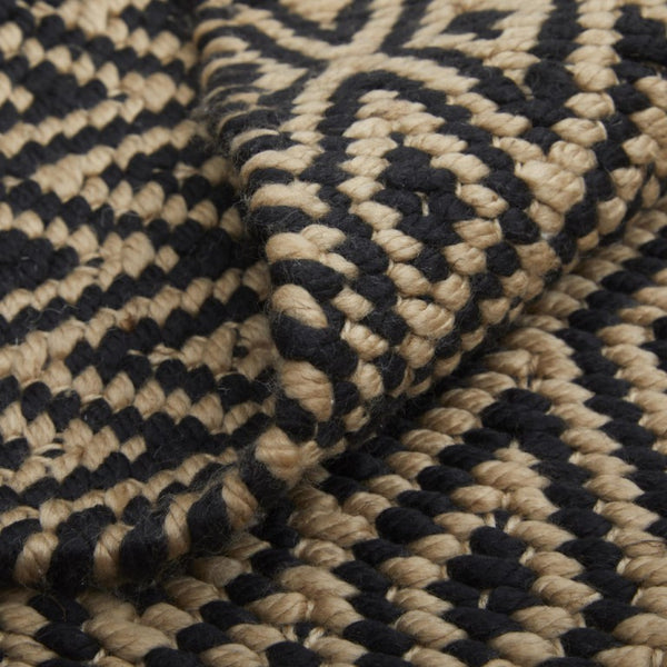 8x11 Hand Woven Geometric Area Rug Stain Resistant Polyester for Living Rooms