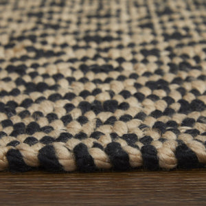 8x11 Hand Woven Geometric Area Rug Stain Resistant Polyester for Living Rooms