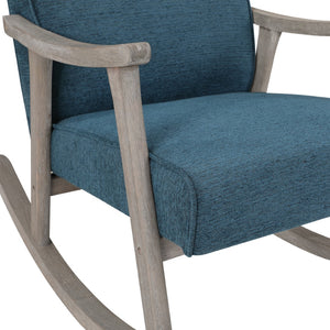 OSP Home Furnishings Gainsborough Rocker Azure