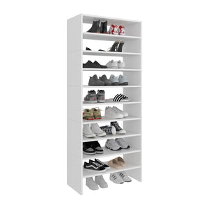 English Elm Fm Furniture Houston Four Shelf Shoe Rack Wenge Engineered Wood Entryway Organizer B128S00262