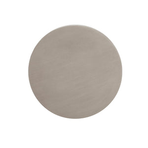 English Elm Outdoor Mgo Concrete Round Side Table with U-shape Base for Patio Lounge Seating N773P369074E