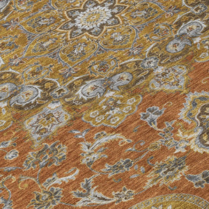 9 X 12 Oriental Polyester Area Rug Stain Resistant Indoor Outdoor Patio Decor